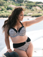 SAPPH Mystique Voorgevormde Bikinitop Panther Print
