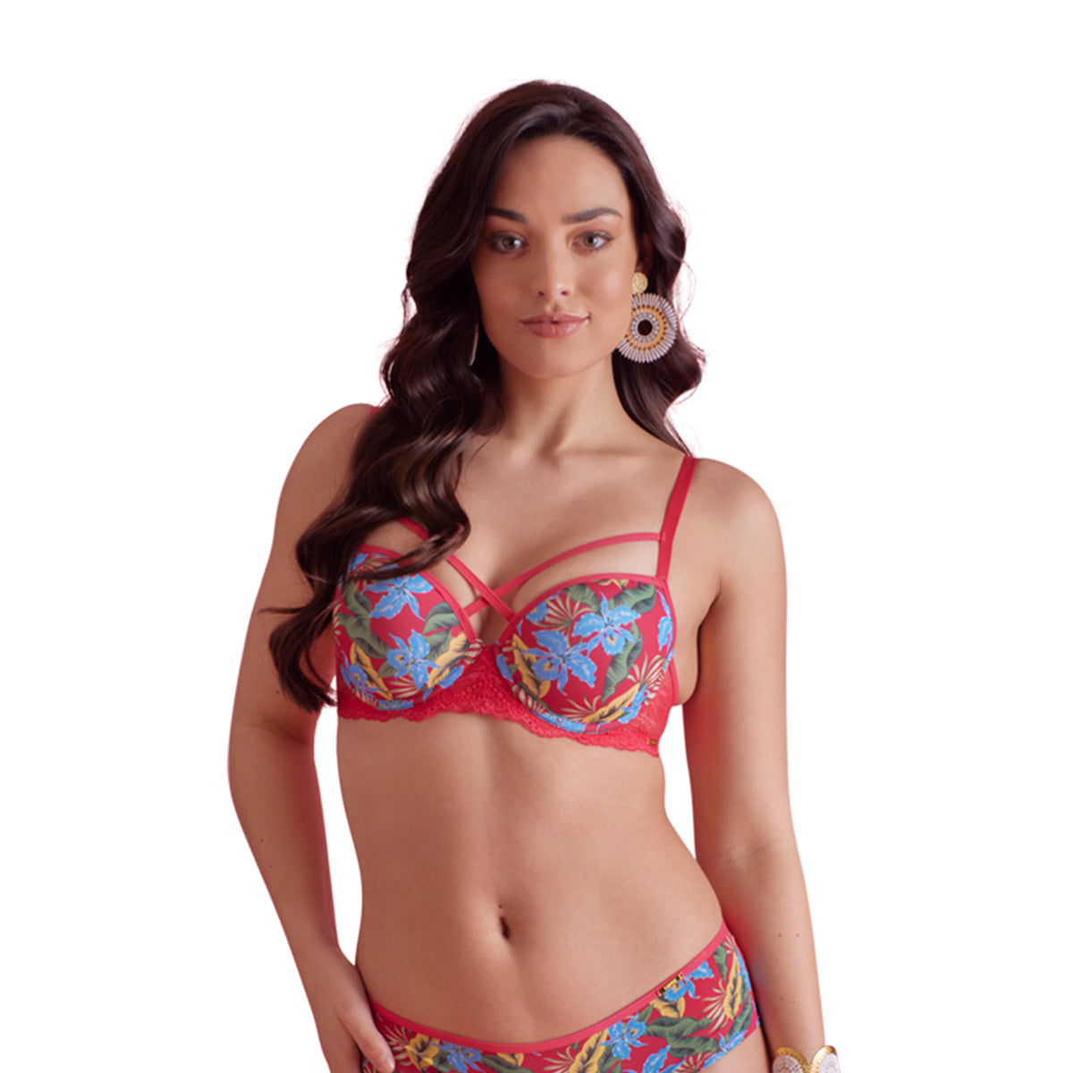 SAPPH Fabulous Voorgevormde BH Flower Print
