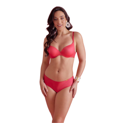 SAPPH Comfort Short Rose Rood