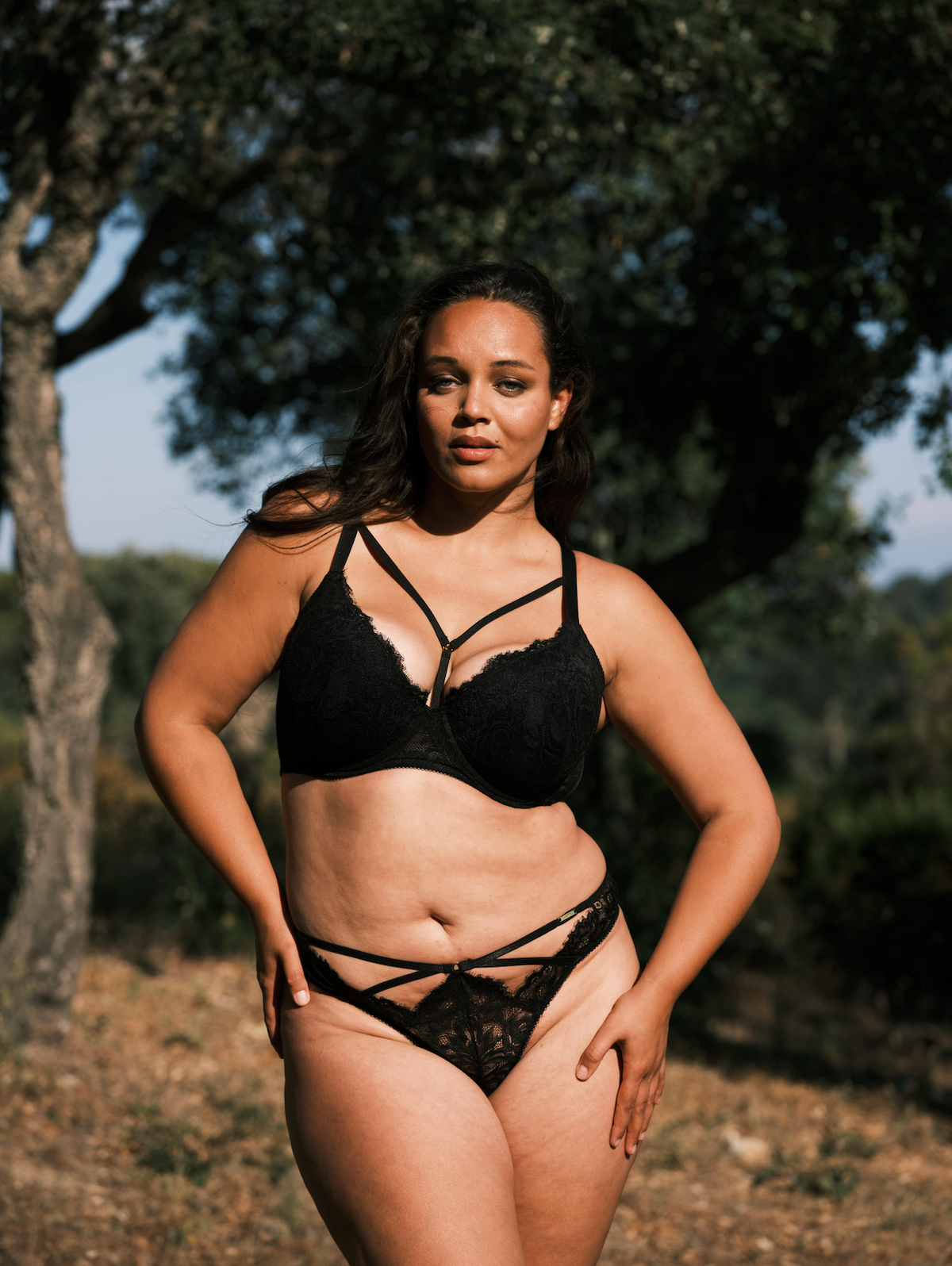SAPPH Adrianna String Zwart