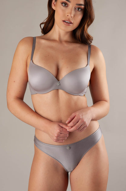 SAPPH Comfort Lichte Push -Up BH Grijs