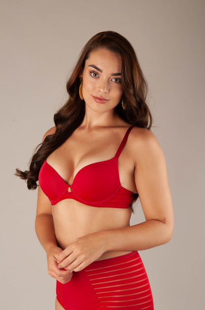 SAPPH Madison Push Up BH Rood