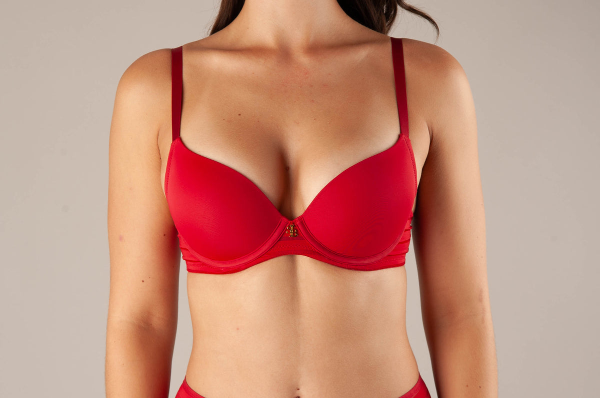 SAPPH Madison Push Up BH Rood